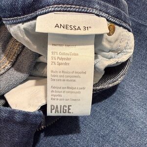 PAIGE Anessa Women's Denim Jeans